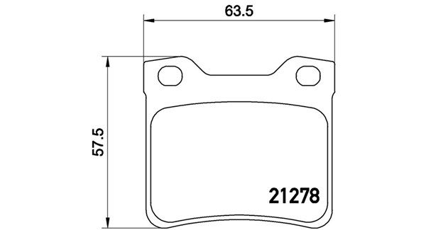 MAGNETI MARELLI Комплект тормозных колодок, дисковый тормоз 363700461058